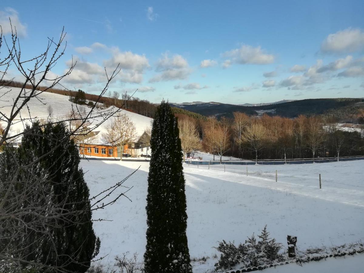 Ferienwohnung Sauerland Fernblick Olsberg Dış mekan fotoğraf